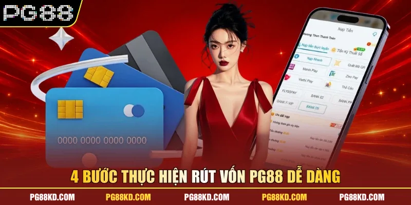 4 bước thực hiện rút vốn PG88 dễ dàng 