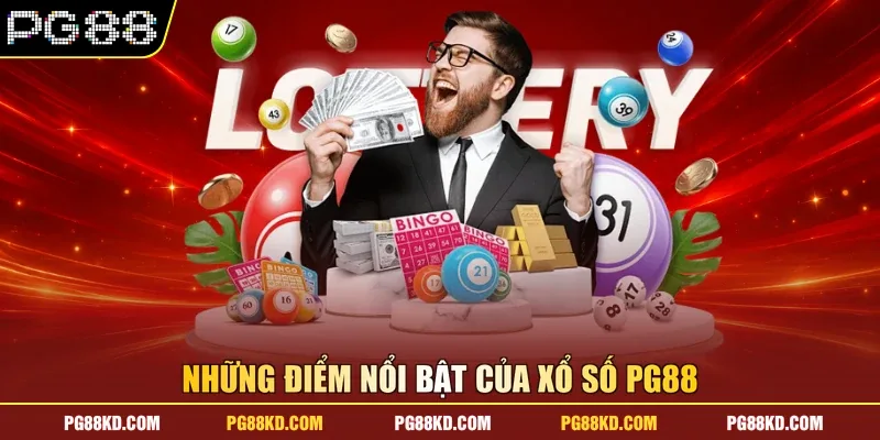 Những điểm nổi bật của xổ số PG88